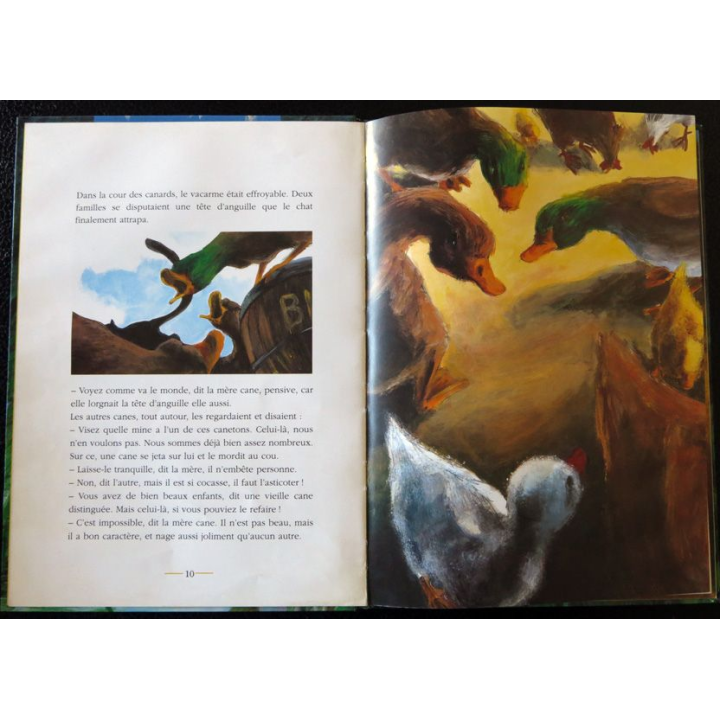 Le vilain petit canard - illustrations de Hanno, aux Editions Nathan