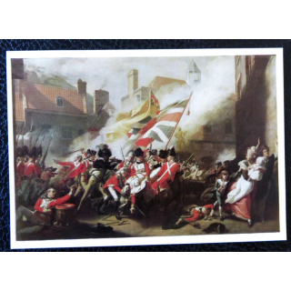 Lot de 7 cartes postales infanterie anglaise 1781 Dessin de Henry Fowler