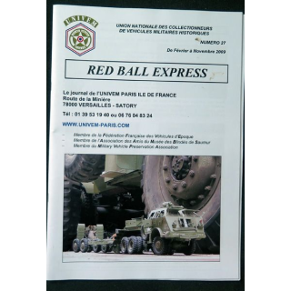 UNIVEM n° 27 : brochure de l'union nationale des collectionneurs de véhicules militaires historiques 2009