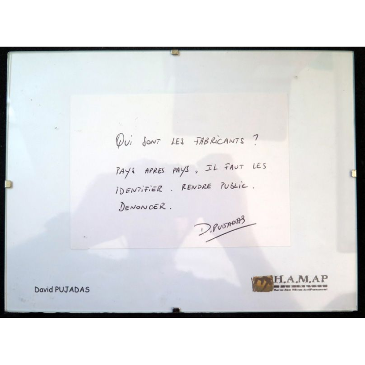 Dédicace originale de David Pujadas, présentateur de Télévision