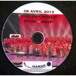 CD DVD du Concert humanitaire à Chaville pour HAMAP-Humanitaire 6 Avril 2013