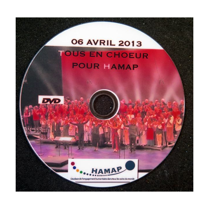 CD DVD du Concert humanitaire à Chaville pour HAMAP-Humanitaire 6 Avril 2013
