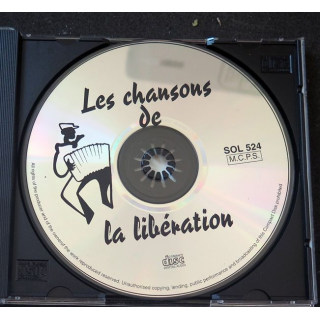 CD Les chansons de la Libération 