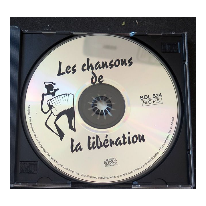 CD Les chansons de la Libération 