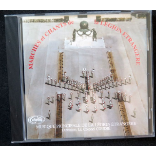 CD Marches et chants de la légion étrangère Lt-Colonel Coudié