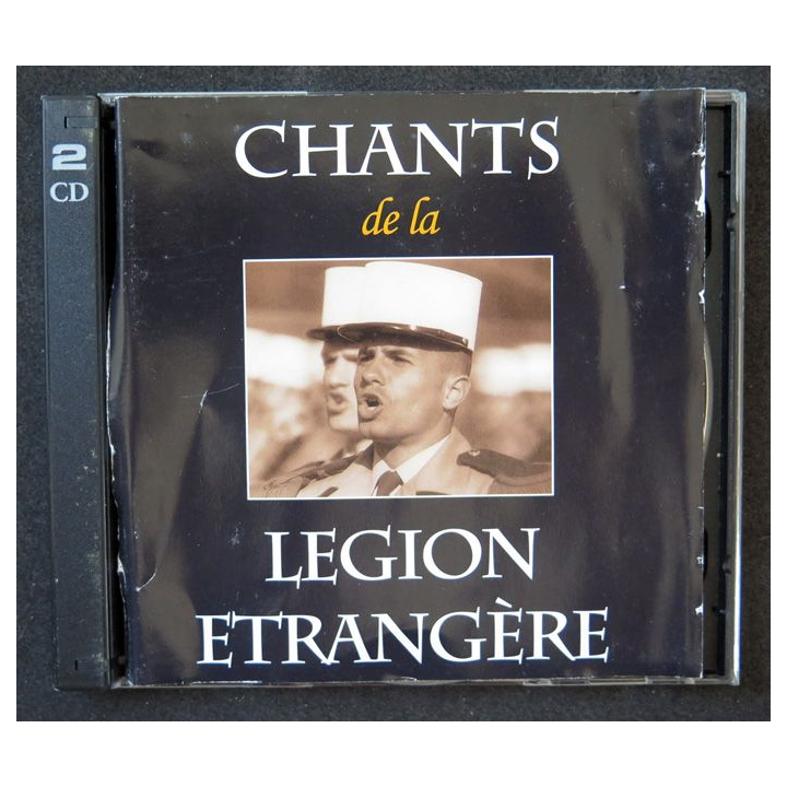 2 CD chants de la légion étrangère 
