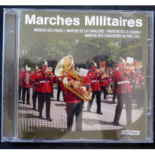 CD de marches militaires : paras, cavalerie, légion chasseurs alpins..