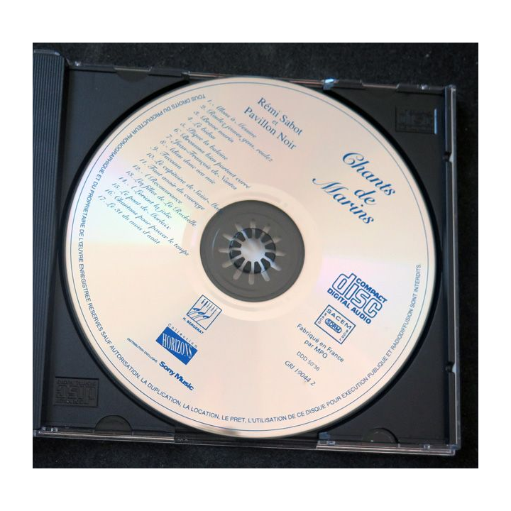 CD de Chants de marins