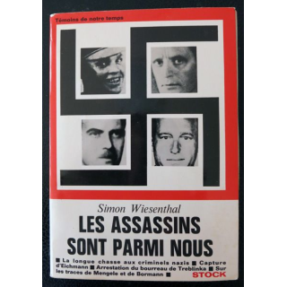 Les assassins sont parmis nous de Simon Wiesenthal aux éditions Stock