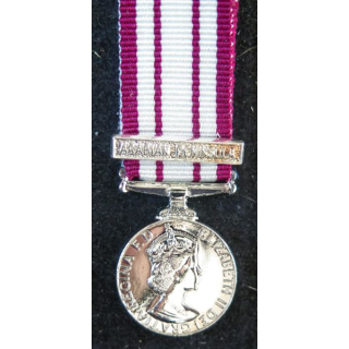 GRANDE BRETAGNE : médaille miniature Naval General service medal 1915 avec l'agrafe Arabia Peninsula
