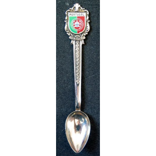 PETITE CUILLERE de collection argentée du Portugal