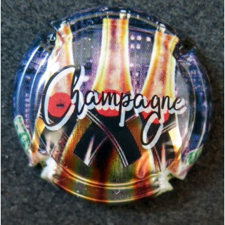 Capsule Muselet de bouteille de Champagne  GENERIQUE n° 1264 3 bouteilles