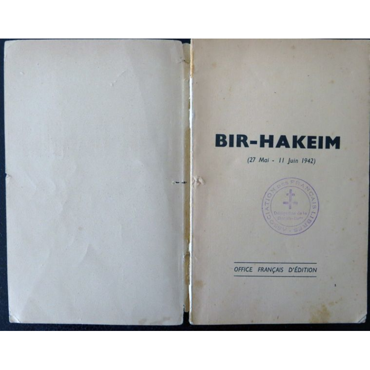 Bir-Hakeim édité par l'Office français d'Edition (1945) Numéroté 17