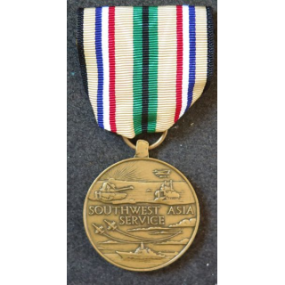 USA : médaille commémorative de la guerre du golfe Southwest Asia service