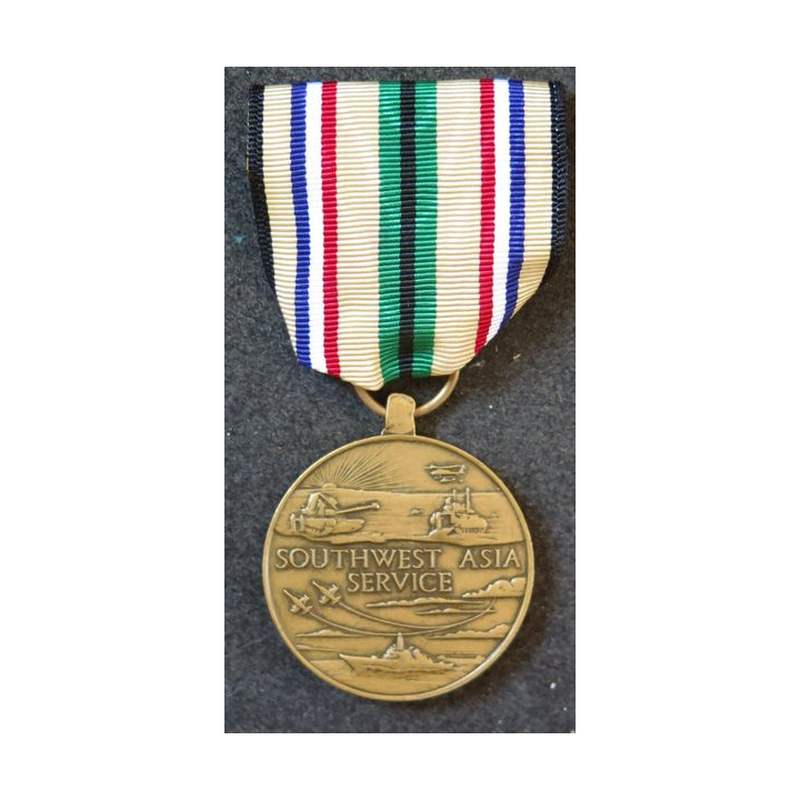 USA : médaille commémorative de la guerre du golfe Southwest Asia service