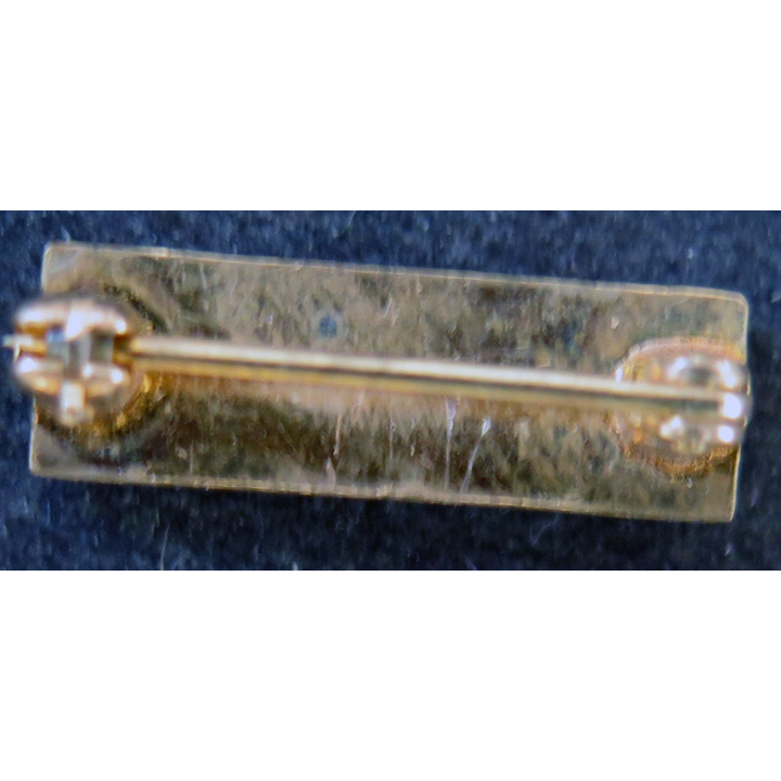 Galon métallique de calot de 2d Lieutenant US longueur 1,9 cm