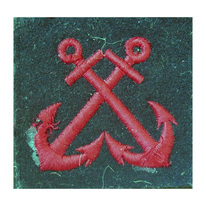 Insigne de manche des équipages de la Marine nationale 7 x 7 cm