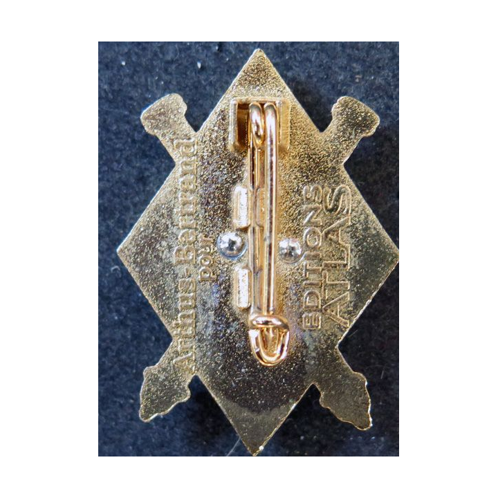 68° RA : insigne du 68° régiment d'artillerie de fabrication Arthus Bertrand pour les éditions Atlas