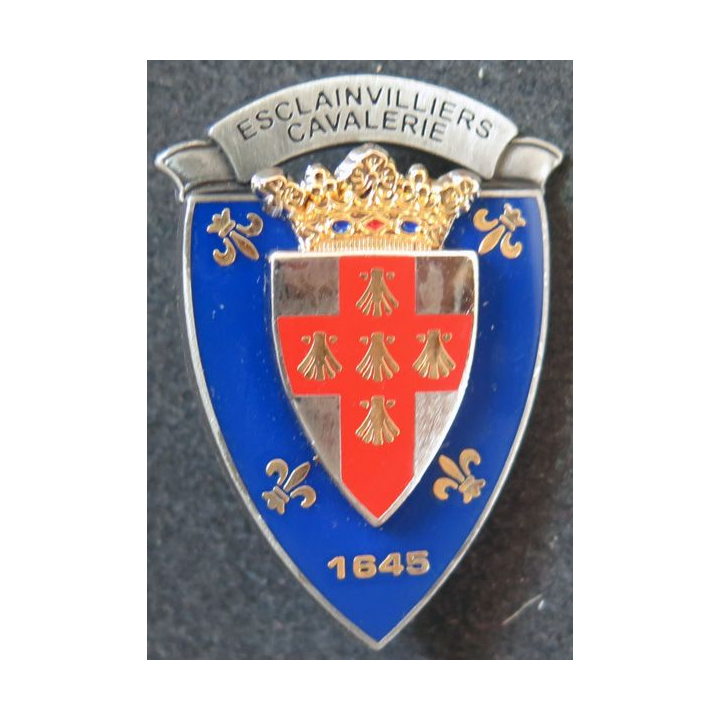 3° RC : insigne du 3° régiment de cuirassiers Arthus Bertrand pour les Editions Atlas