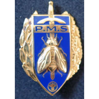 PMS : insigne du brevet de préparation militaire supérieure de fabrication Drago Paris G. 1061