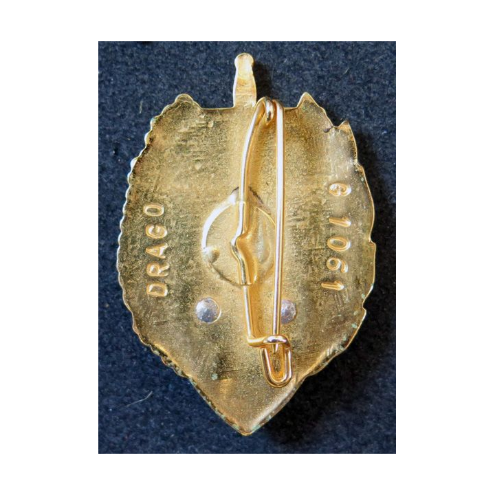 PMS : insigne du brevet de préparation militaire supérieure de fabrication Drago Paris G. 1061