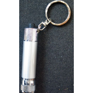Porte clef lampe de poche leds (piles non fournies)