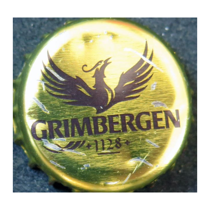 Capsule de bouteille de bière Grimbergen