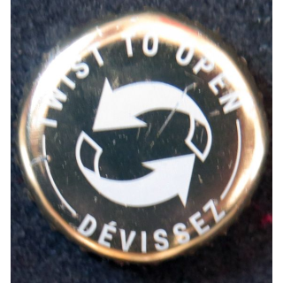 Capsule de bouteille de bière Twist to open  dévissez