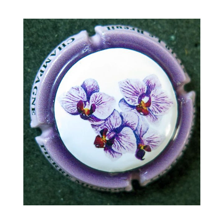 Capsule Muselet de bouteille de champagne MIGNON Pierre n° 226 Cuvée florale