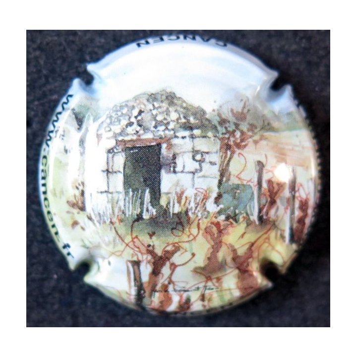 Capsule Muselet de VAL DE LOIRE CANCEN n° 25 www.cancen.fr sur ctr