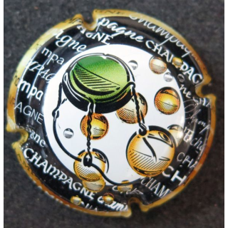 Capsule Muselet de bouteille de Champagne  GENERIQUE n° 1229d
