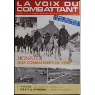LA VOIX DU COMBATTANT N1755 MAI 2010 l'honneur aux combattants de 1940