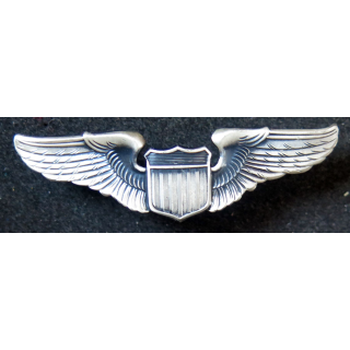 USA : Brevet de pilote de l'US AIR FORCE argenté sur pin's