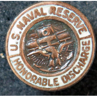 USA : Pin's de l'honorable discharge de l'US Naval Reserve