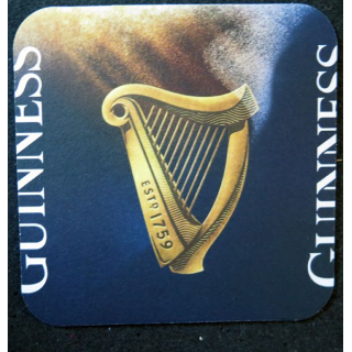 DESSOUS DE VERRE A BIÈRE Guinness 9,3 cm