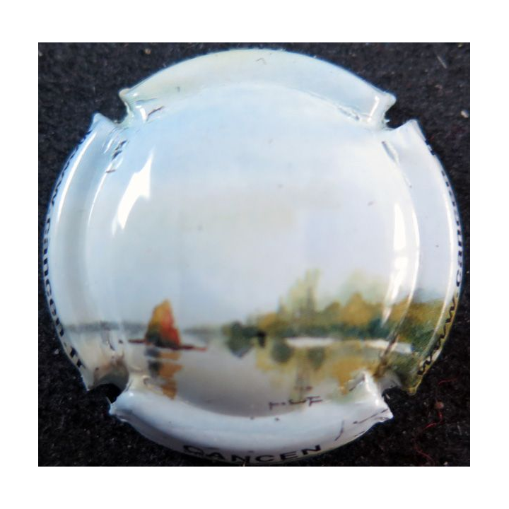 Capsule Muselet de Crémant de Loire Cancen n° 6a www. sur ctr
