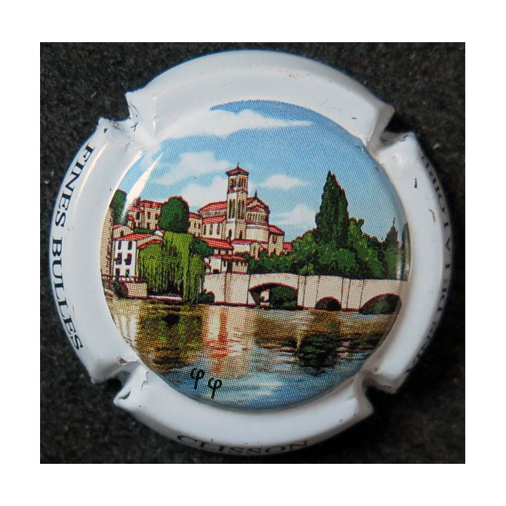 Capsule Muselet de Crémant de Loire FINES BULLES n° 7b Clisson