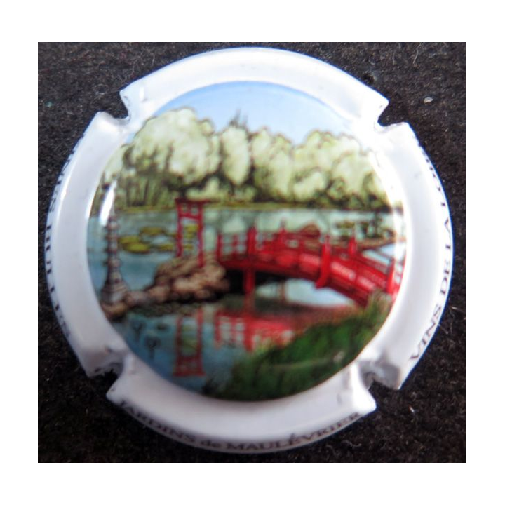 Capsule Muselet de Crémant de Loire FINES BULLES n° 7a Jardins de Maulévrier