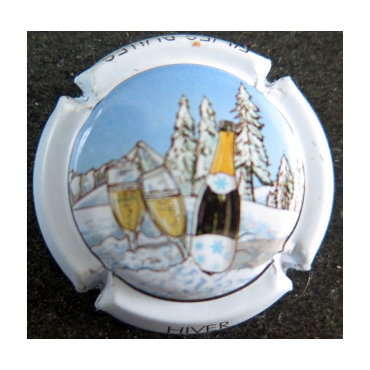 Capsule Muselet de Crémant de Loire FINES BULLES n° 8d Hiver