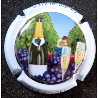 Capsule Muselet de Crémant de Loire FINES BULLES n°8e Vendanges