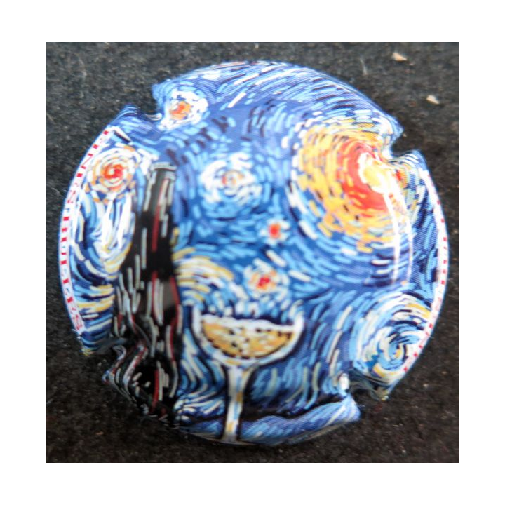 Capsule Muselet de Crémant de Loire FINES BULLES n° 11a
