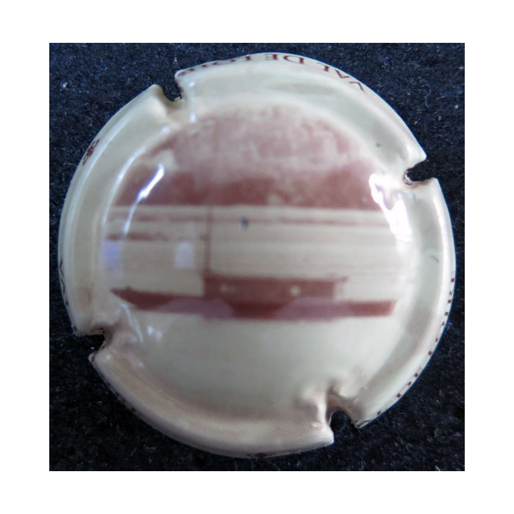 Capsule Muselet de VAL DE LOIRE 3a crème et marron clair