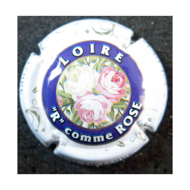 Capsule Muselet de VAL DE LOIRE n° 27c R, comme Rose