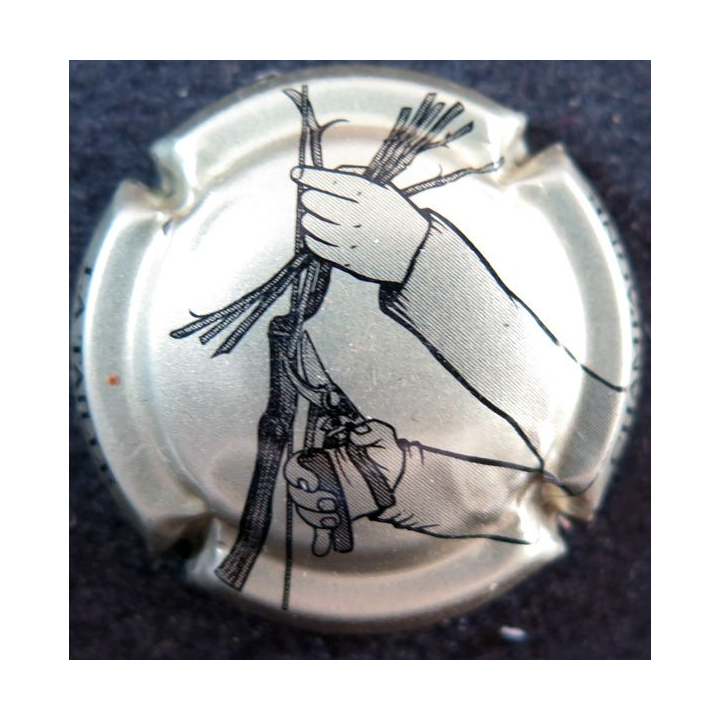 Capsule Muselet de bouteille de Champagne  GENERIQUE n° 861d la Taille