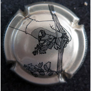 Capsule Muselet de bouteille de Champagne  GENERIQUE n° 861a l'ébourgeonnage
