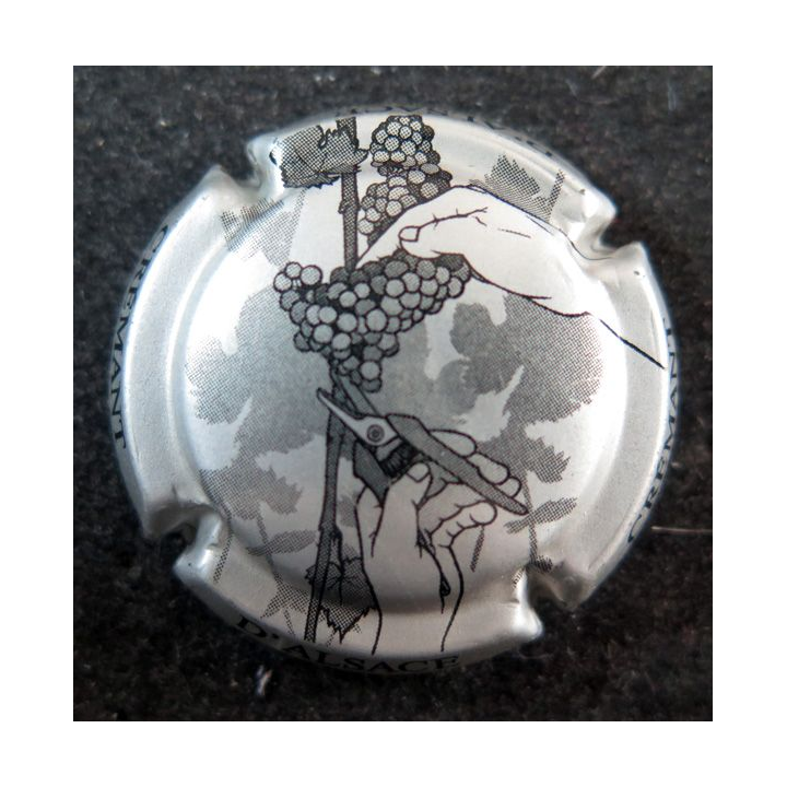 Capsule Muselet de bouteille de Champagne  GENERIQUE n° 861g vendange