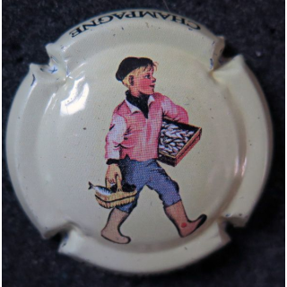 Capsule Muselet de bouteille de Champagne GENERIQUE Les Chromos n° 805o