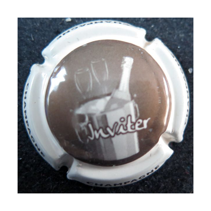 Capsule Muselet de bouteille de champagne GÉNÉRIQUE n° 840d Inviter