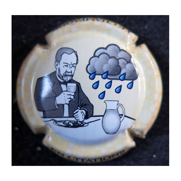 Capsule Muselet de bouteille de champagne GÉNÉRIQUE n° 961
