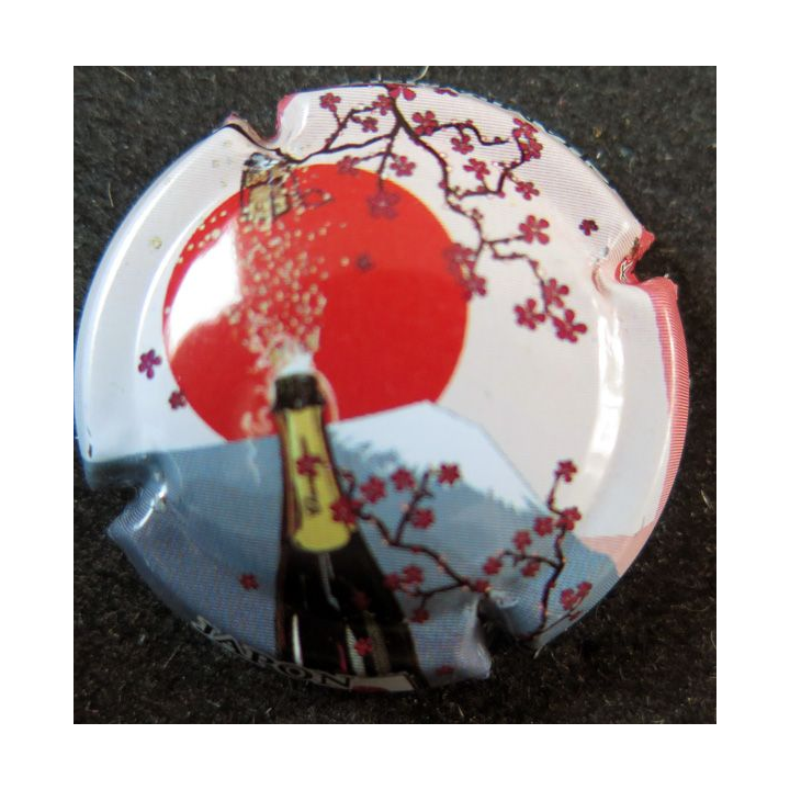 Capsule Muselet de bouteille de champagne GÉNÉRIQUE n° 844c Japon
